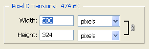 Resize in Photoshop